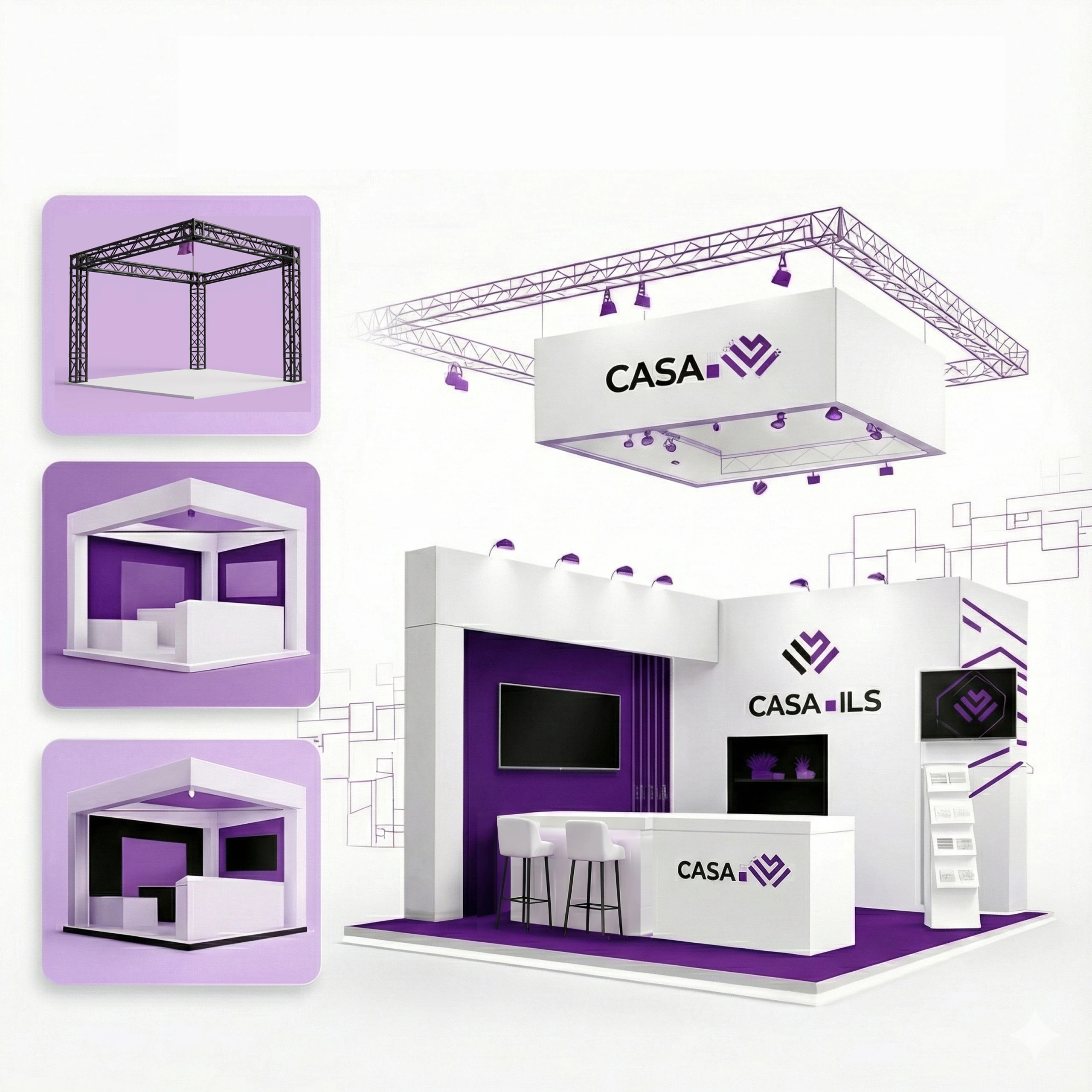 تصميم أجنحة المعارض